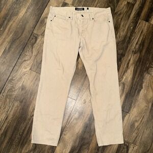 XXX Rude Men's Beige Denim Skinny Jeans Size 36x30